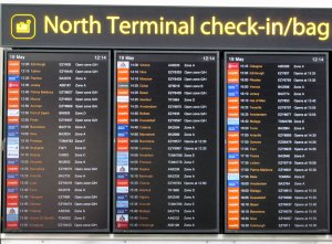 North Terminal check-in/bag-drop...